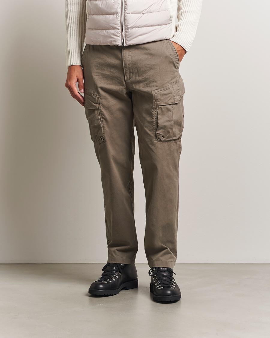Herr | Byxor | Parajumpers | Edmund Garment Dyed Claimer Pants Olive Grey