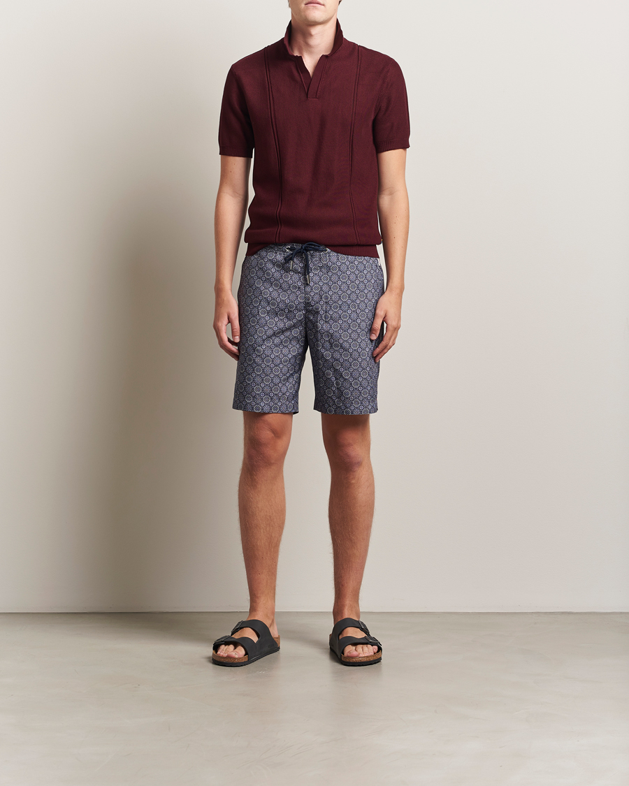 Herr | Pikéer | Orlebar Brown | Horton Pique Texture Polo Damson