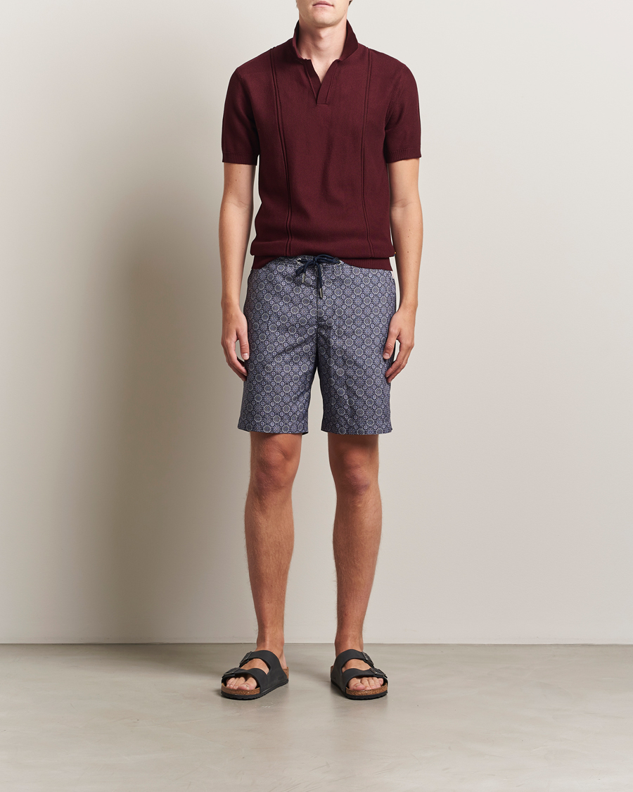 Herr | Badbyxor | Orlebar Brown | Dane II Alchemy Drawcord Swimshorts Night Iris