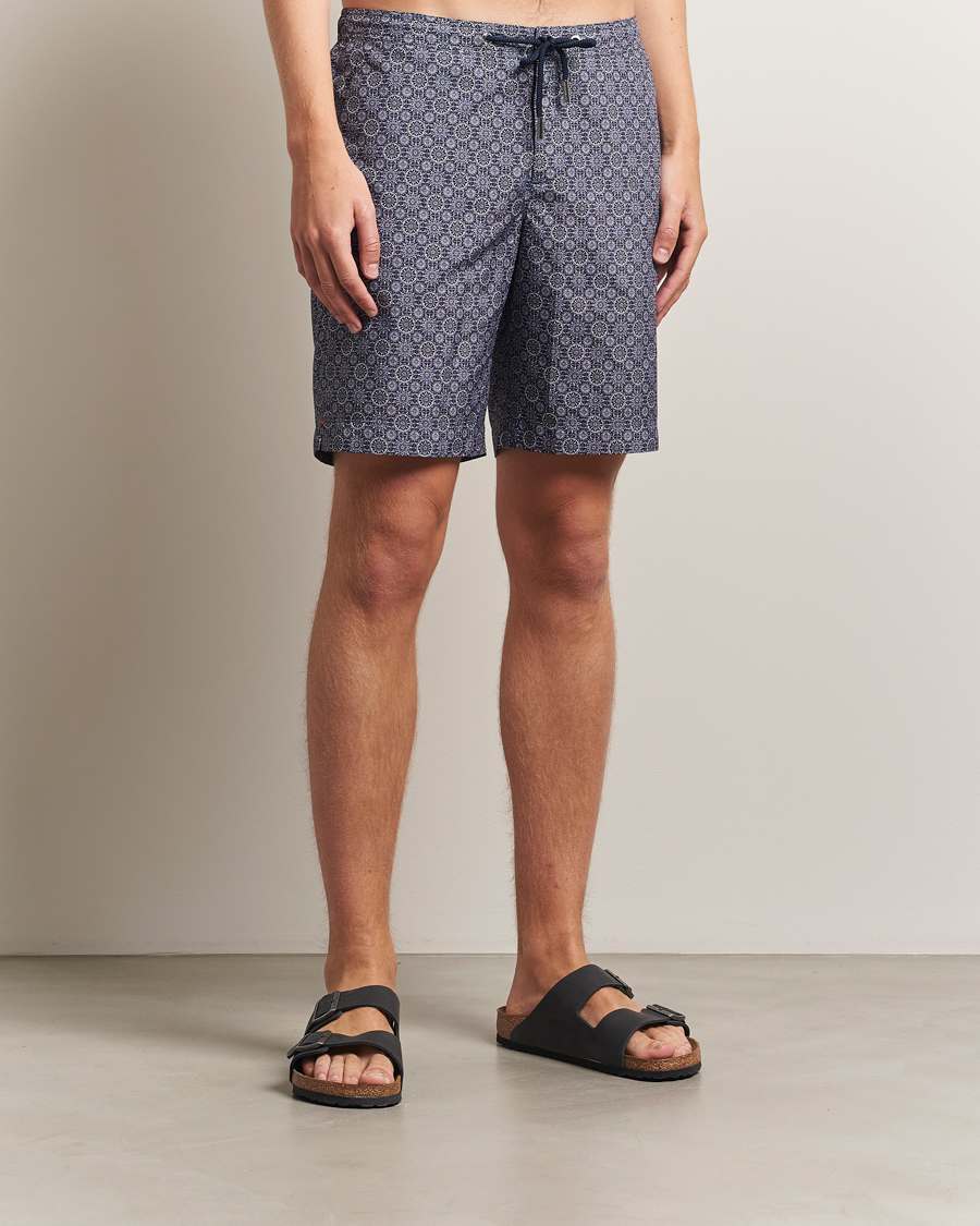 Herr | Badbyxor | Orlebar Brown | Dane II Alchemy Drawcord Swimshorts Night Iris