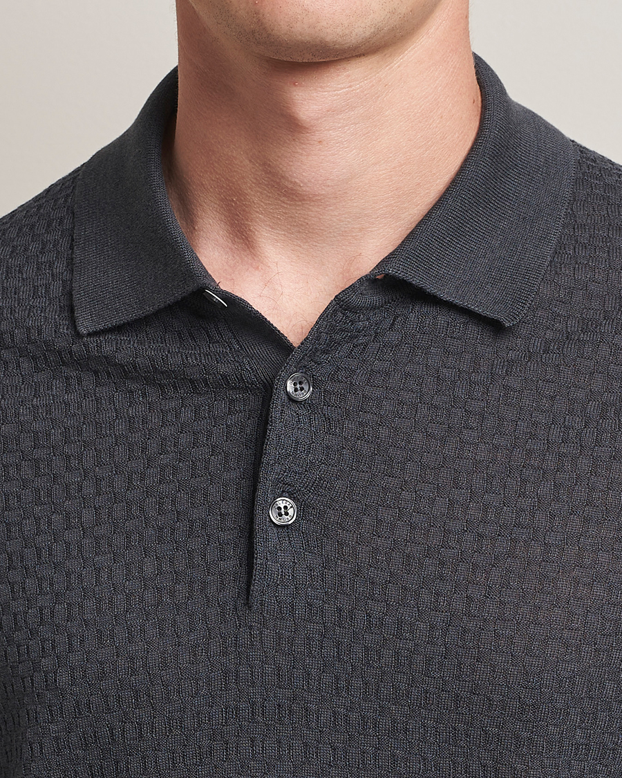 Herr | Pikéer | Orlebar Brown | Burnham Silk/Cotton Polo Granite