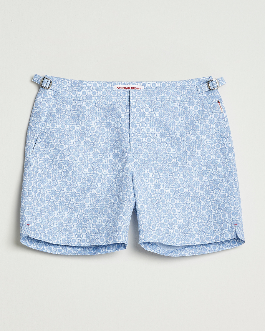 Herr | Badbyxor | Orlebar Brown | Bulldog Alchemy Swimshorts Wave Blue