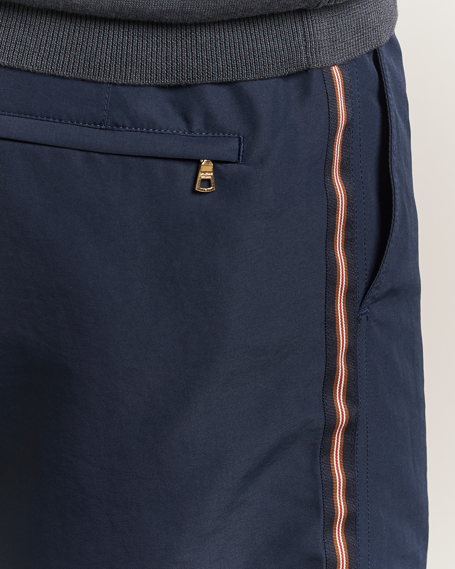 Herr | Badbyxor | Orlebar Brown | Bulldog Drawcord Stripe Swimshorts Night Iris