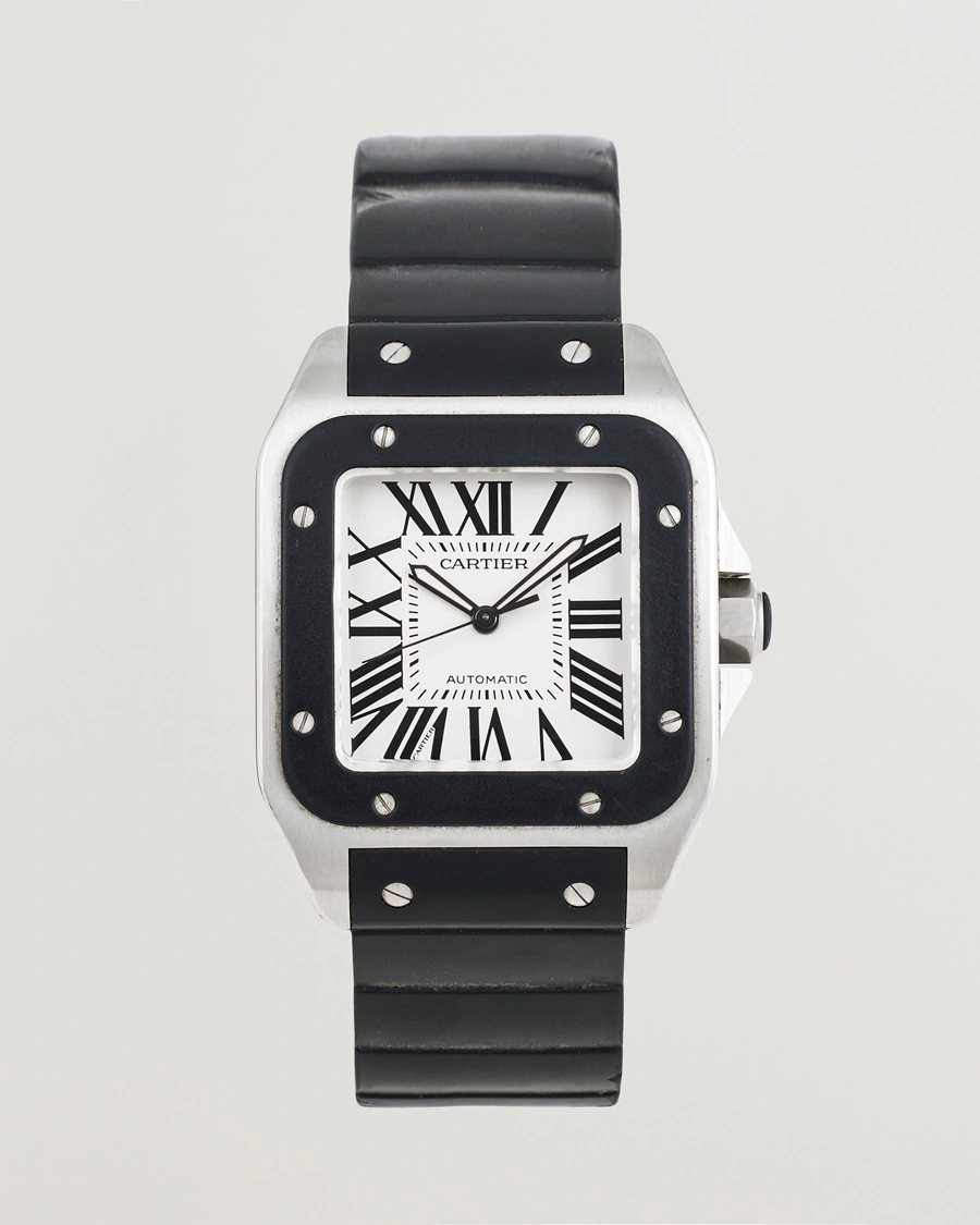Herr | Pre-Owned & Vintage Watches | Cartier Pre-Owned | Santos 100