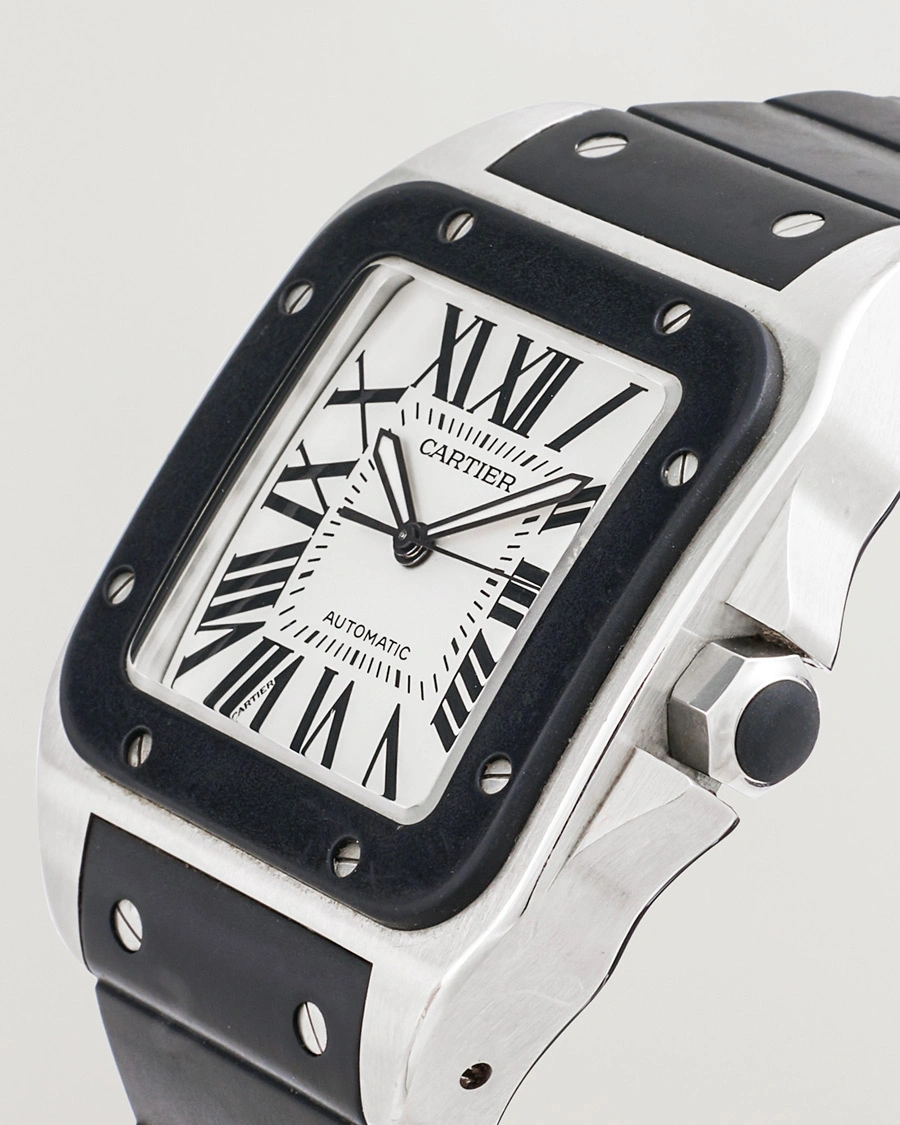 Herr | Pre-Owned & Vintage Watches | Cartier Pre-Owned | Santos 100