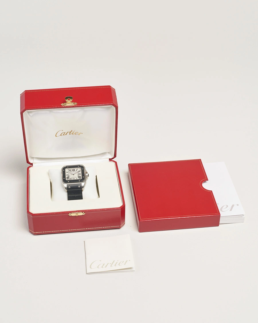 Herr | Pre-Owned & Vintage Watches | Cartier Pre-Owned | Santos 100