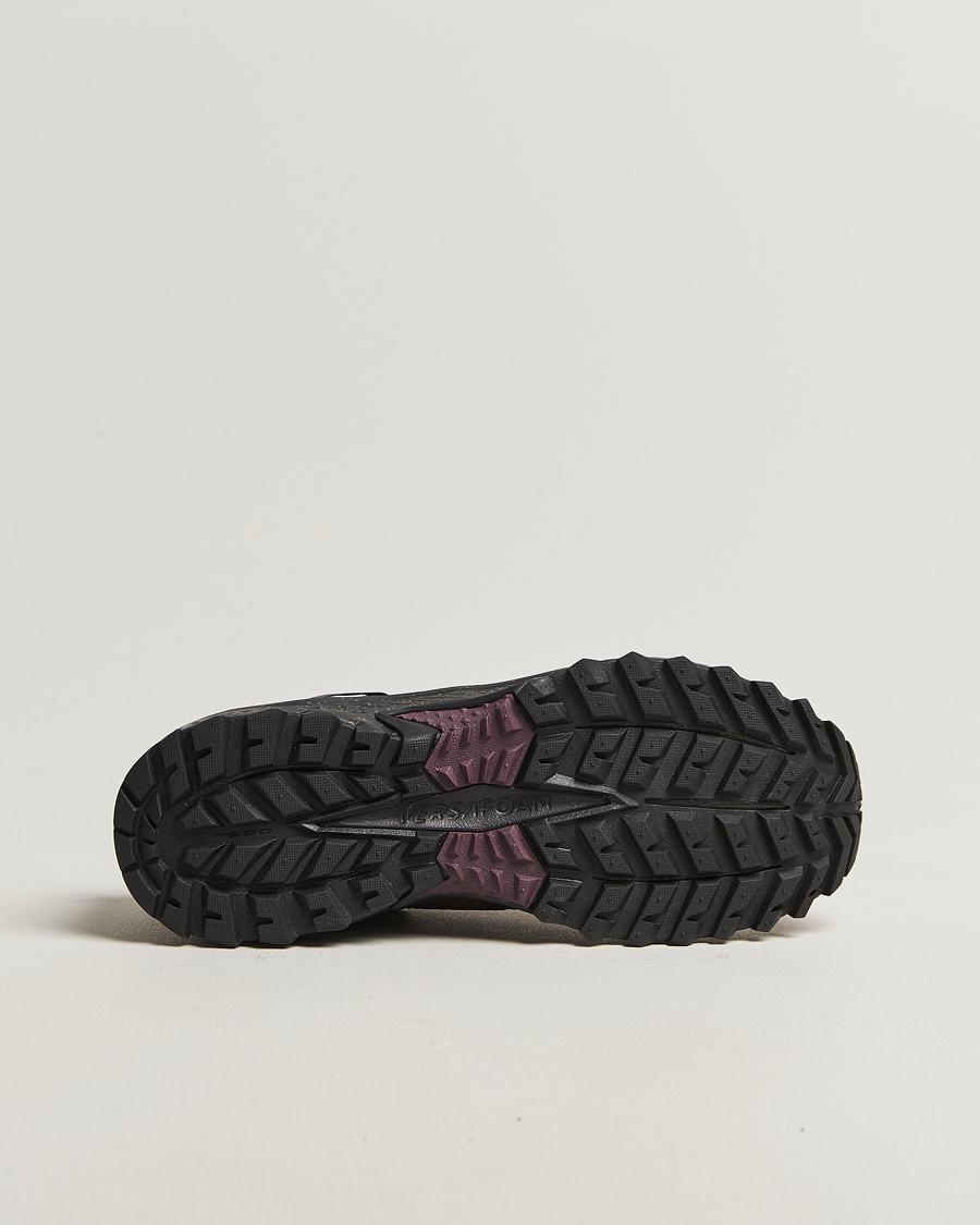 Herr | Trail Sneakers | Saucony | Grid Peak Trail Sneaker Black/Wine