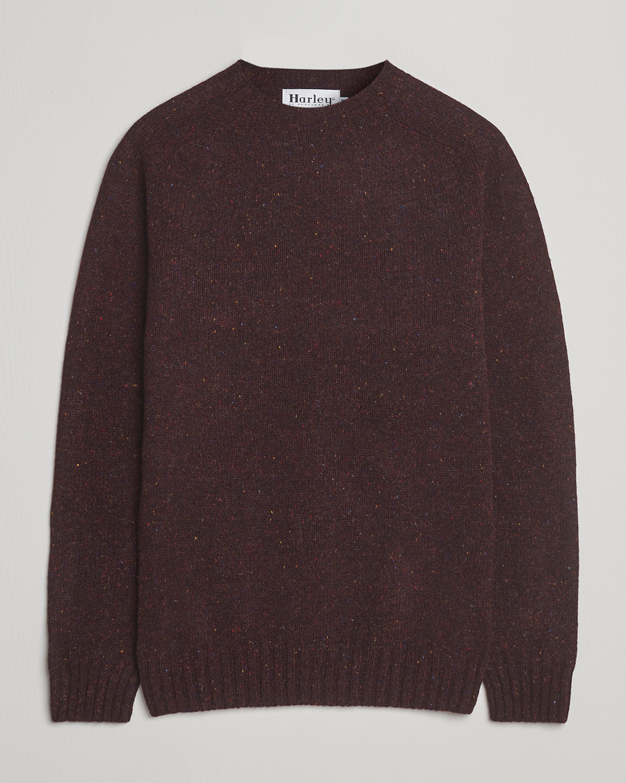 Herr | Tröjor | Harley Of Scotland | Donegal Wool Crewneck Lewis