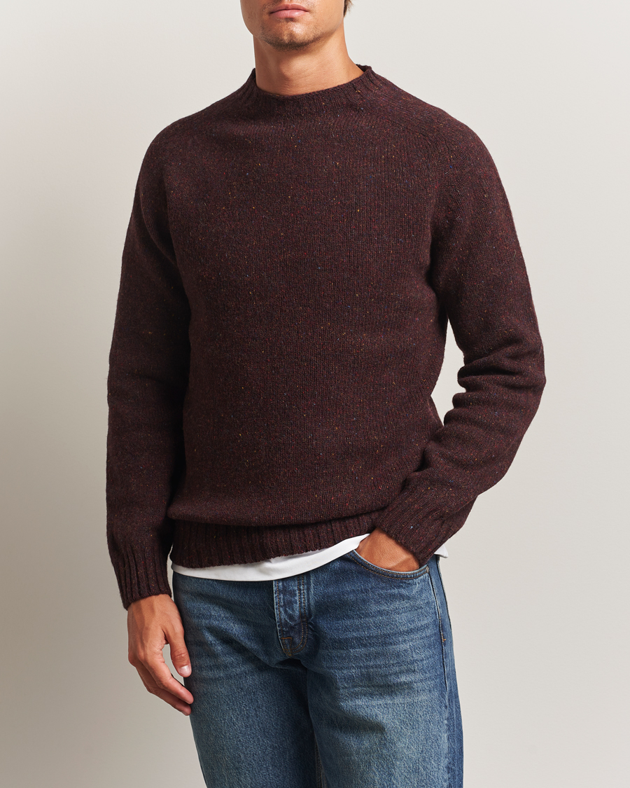 Herr | Tröjor | Harley Of Scotland | Donegal Wool Crewneck Lewis