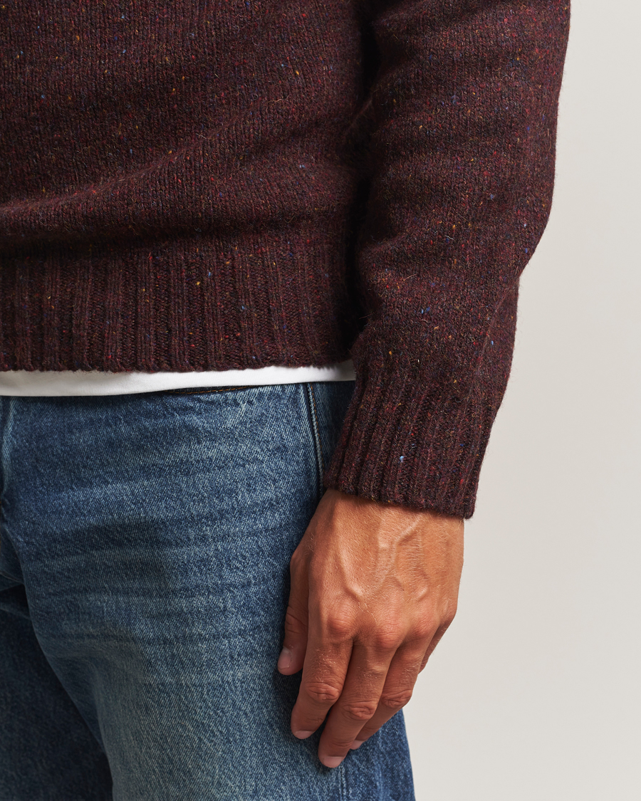 Herr | Tröjor | Harley Of Scotland | Donegal Wool Crewneck Lewis