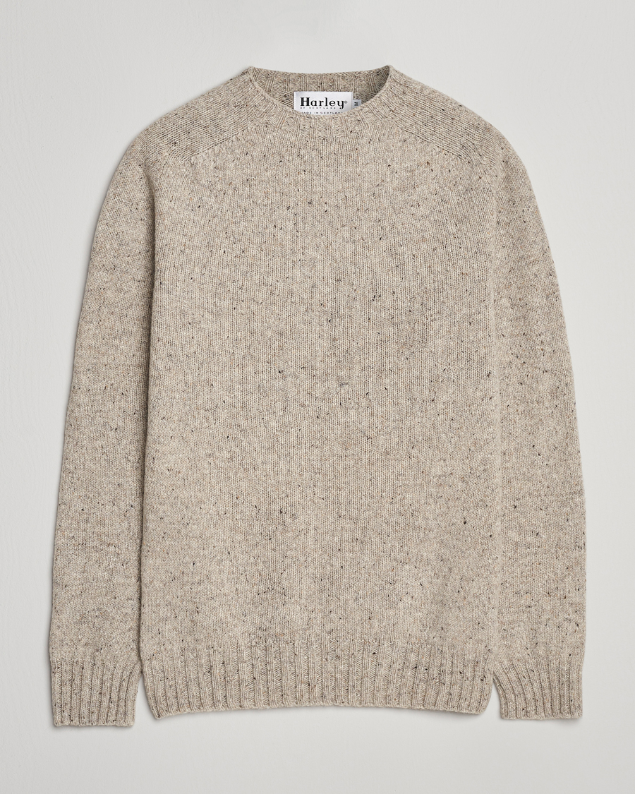 Herr | Tröjor | Harley Of Scotland | Donegal Wool Crewneck Mull
