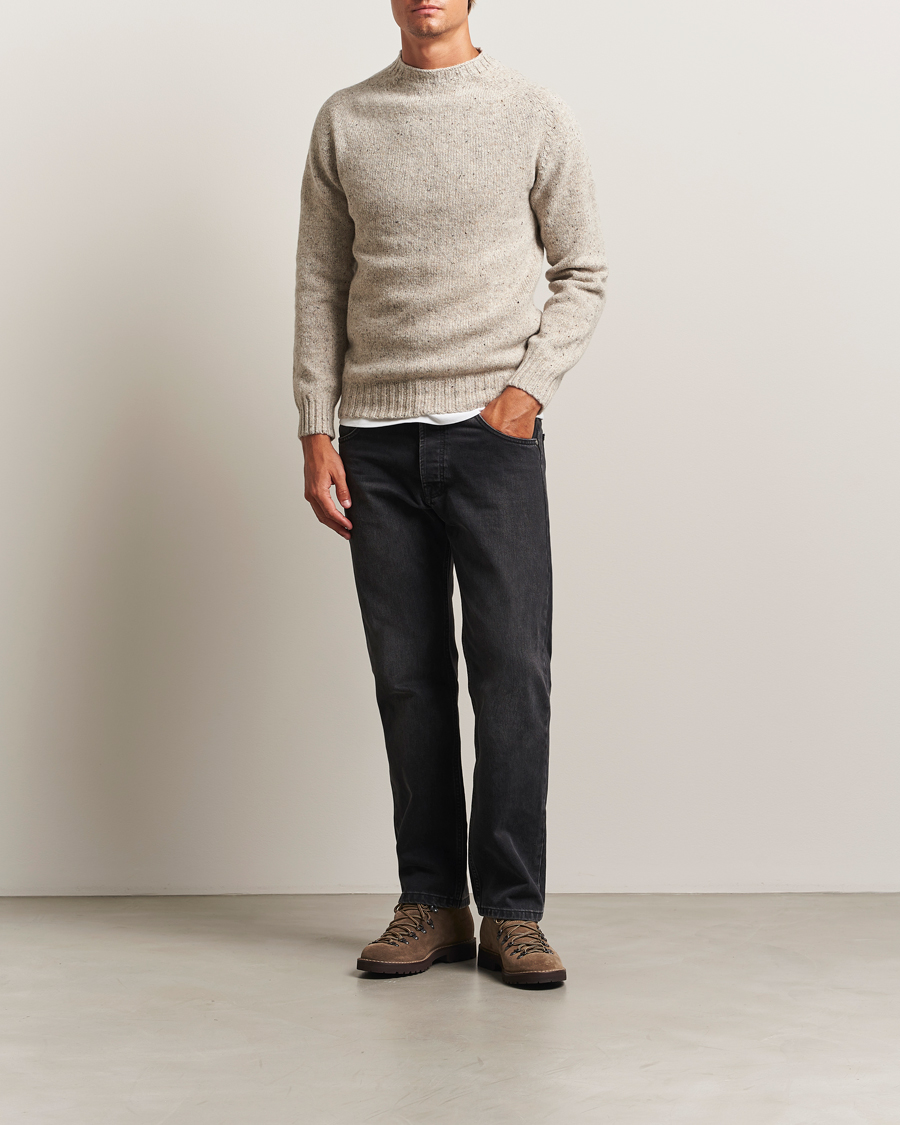Herr | Tröjor | Harley Of Scotland | Donegal Wool Crewneck Mull