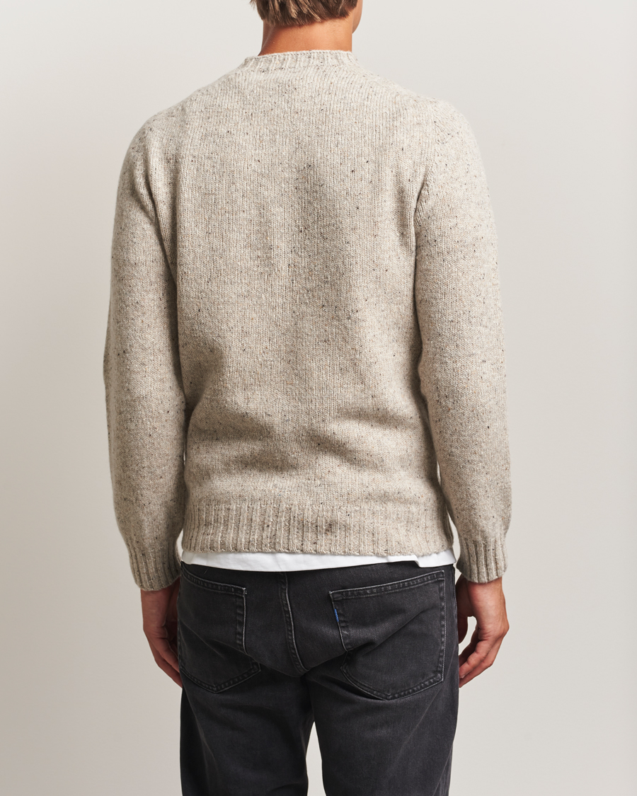 Herr | Tröjor | Harley Of Scotland | Donegal Wool Crewneck Mull