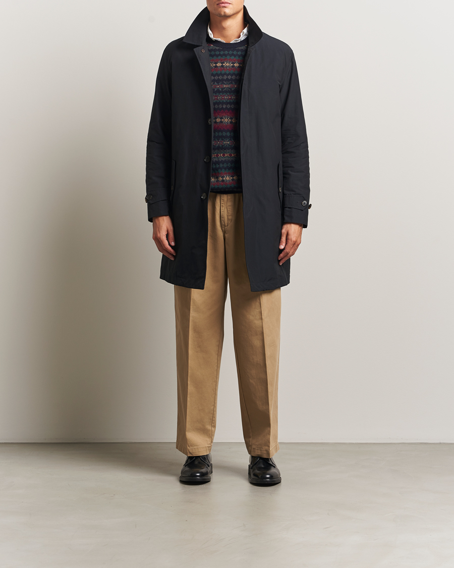 Herr | Jackor | Baracuta | G10 Detachable Cloth Coat Dark Navy