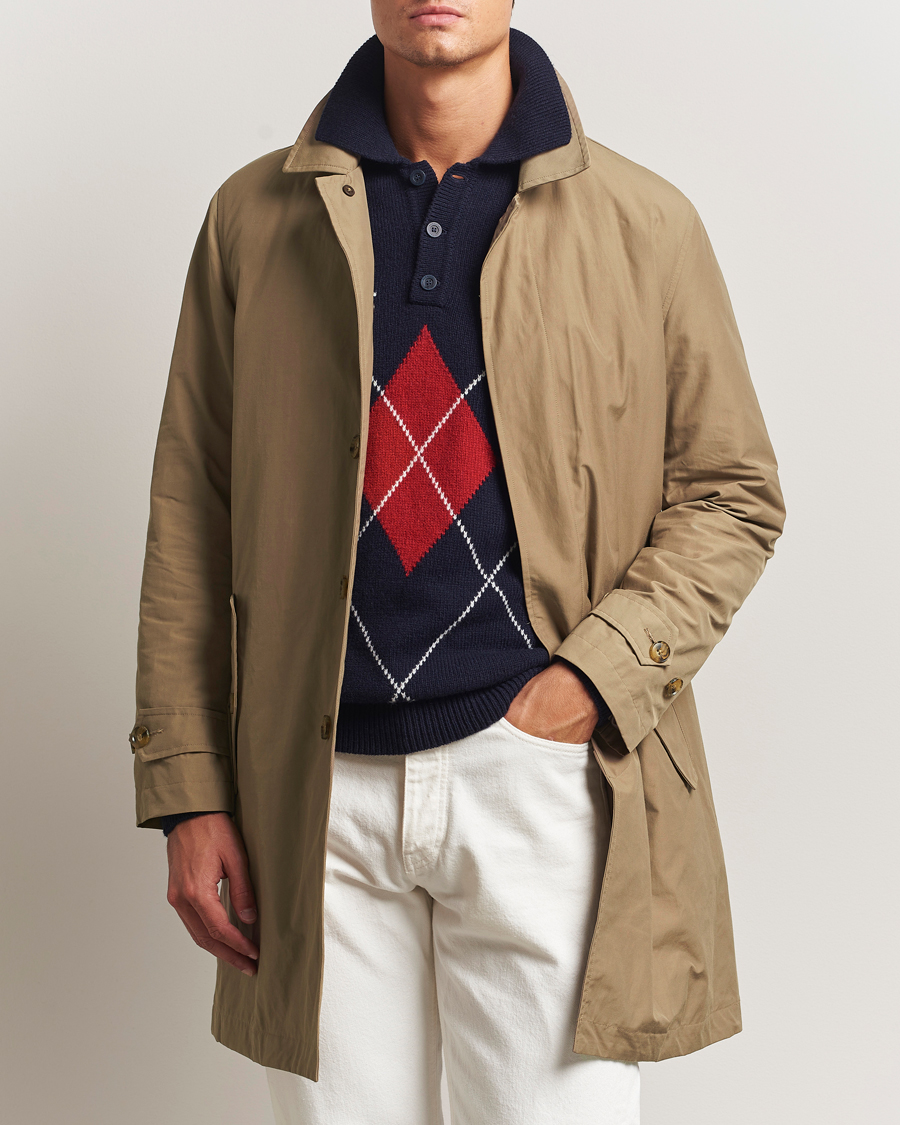 Herr | Jackor | Baracuta | G10 Detachable Cloth Coat Tan