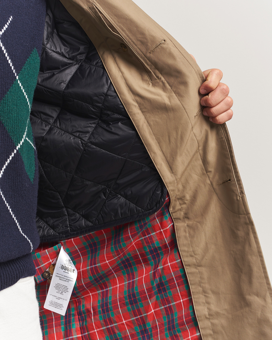 Herr | Jackor | Baracuta | G10 Detachable Cloth Coat Tan