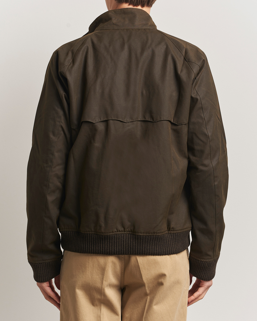Herr | Jackor | Baracuta | Barbour x Porton Waxed Jacket Olive