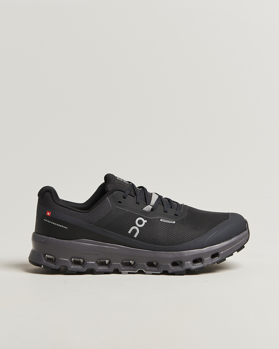 Herr | Trail Sneakers | On | Cloudvista 2 Waterproof Black/Eclipse