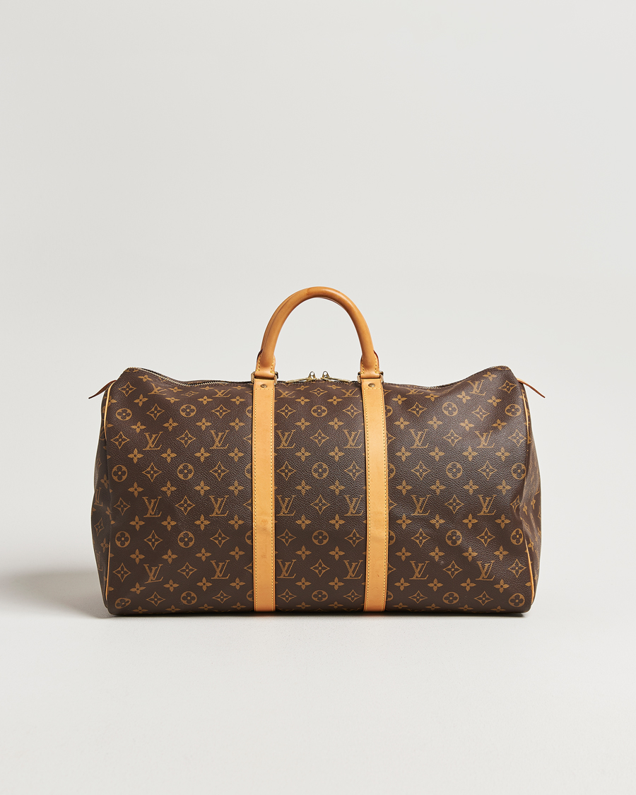 Herr | Pre-Owned & Vintage Bags | Louis Vuitton Pre-Owned | Keepall 50 Monogram