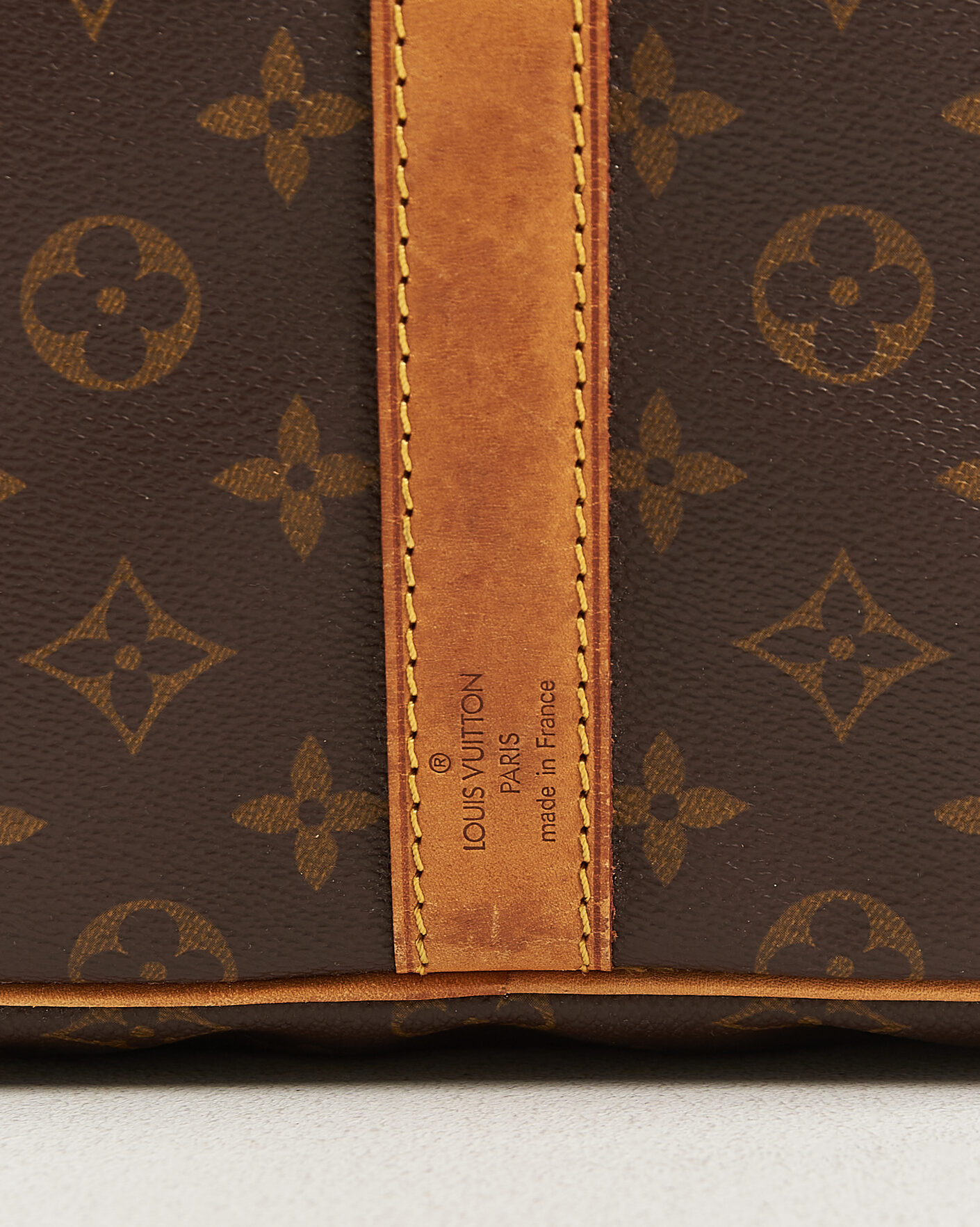 Herr | Pre-Owned & Vintage Bags | Louis Vuitton Pre-Owned | Keepall Bandoulière 55 Monogram