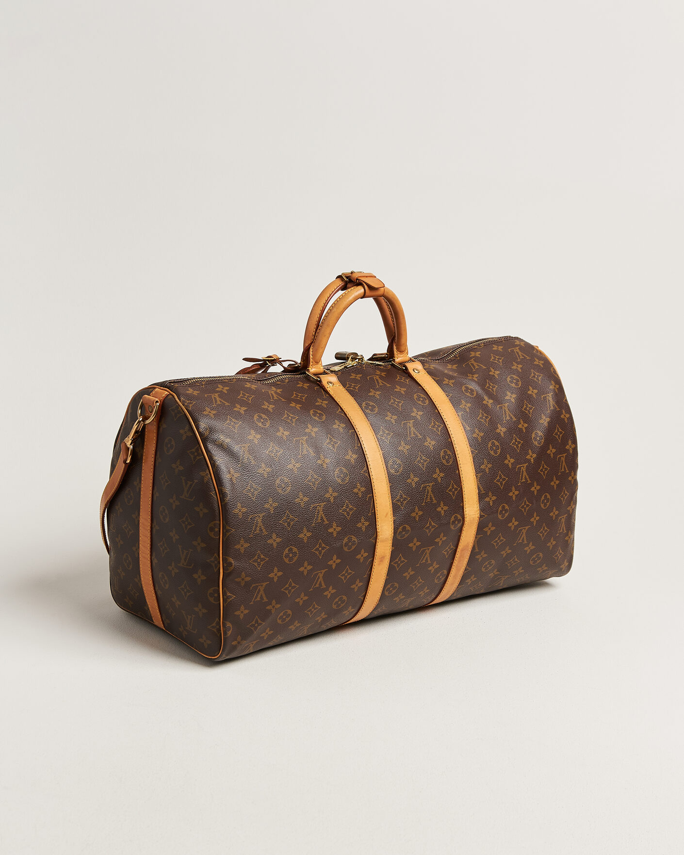 Herr | Pre-Owned & Vintage Bags | Louis Vuitton Pre-Owned | Keepall Bandoulière 55 Monogram