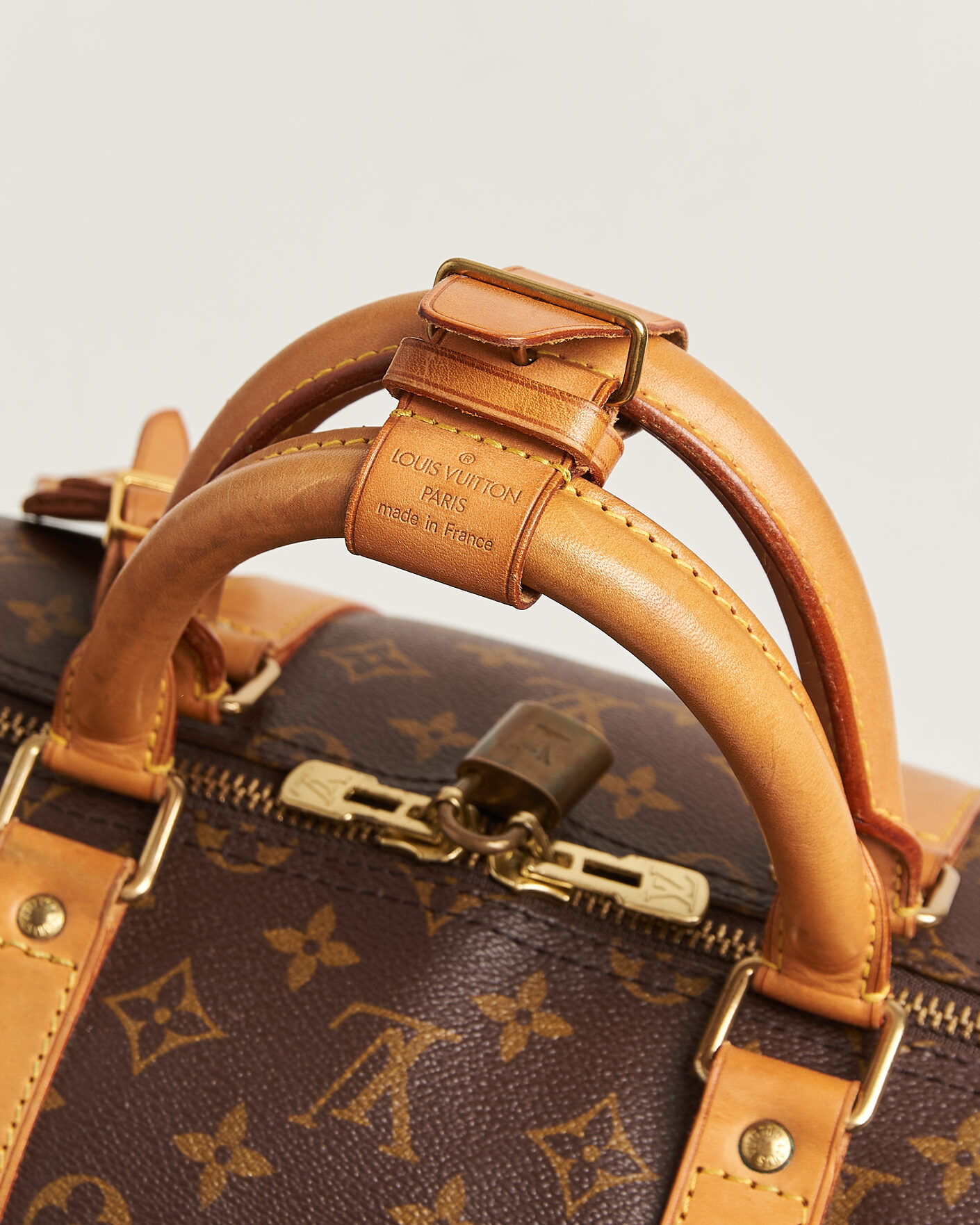 Herr | Pre-Owned & Vintage Bags | Louis Vuitton Pre-Owned | Keepall Bandoulière 55 Monogram
