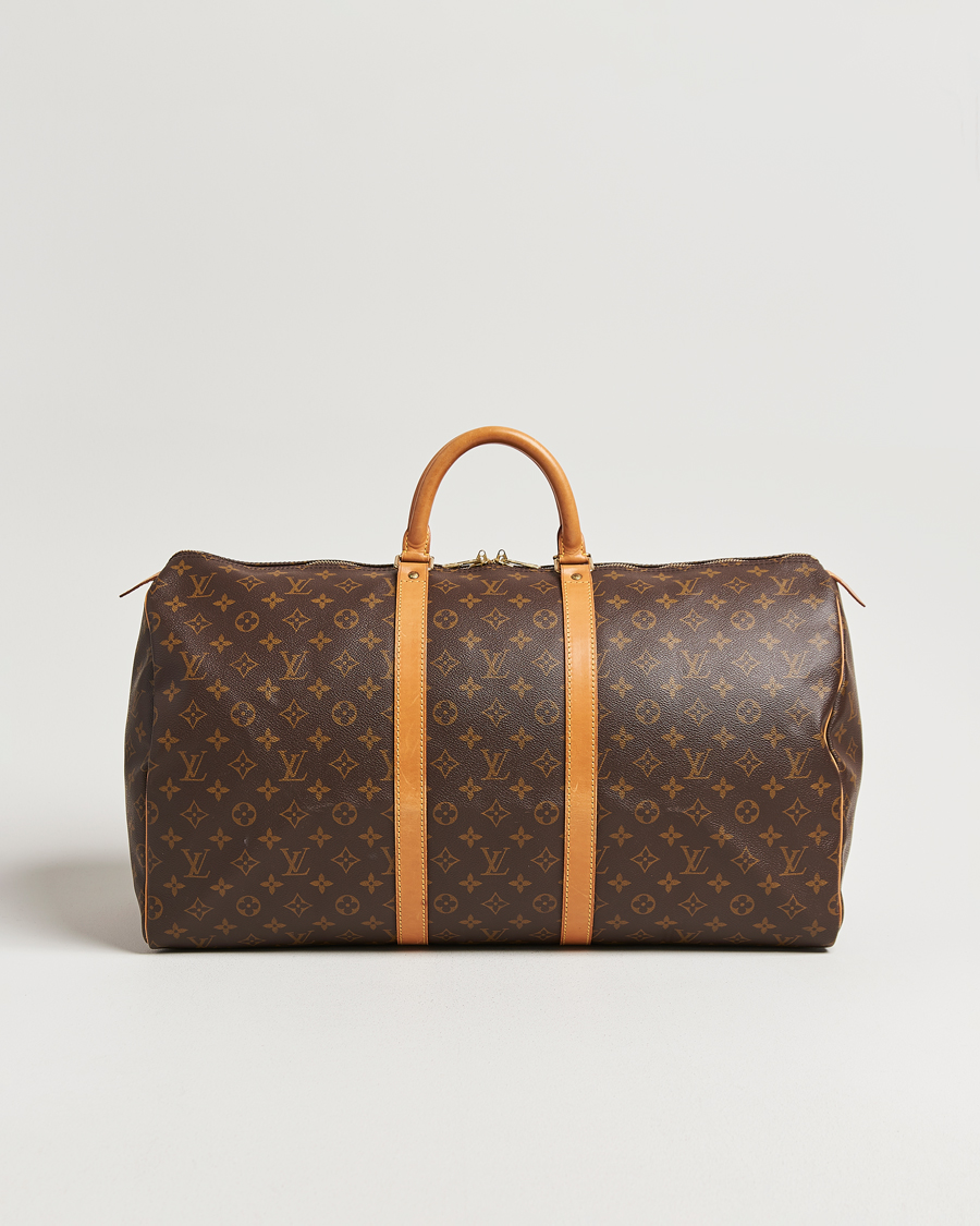 Herr | Pre-Owned & Vintage Bags | Louis Vuitton Pre-Owned | Keepall 55 Monogram