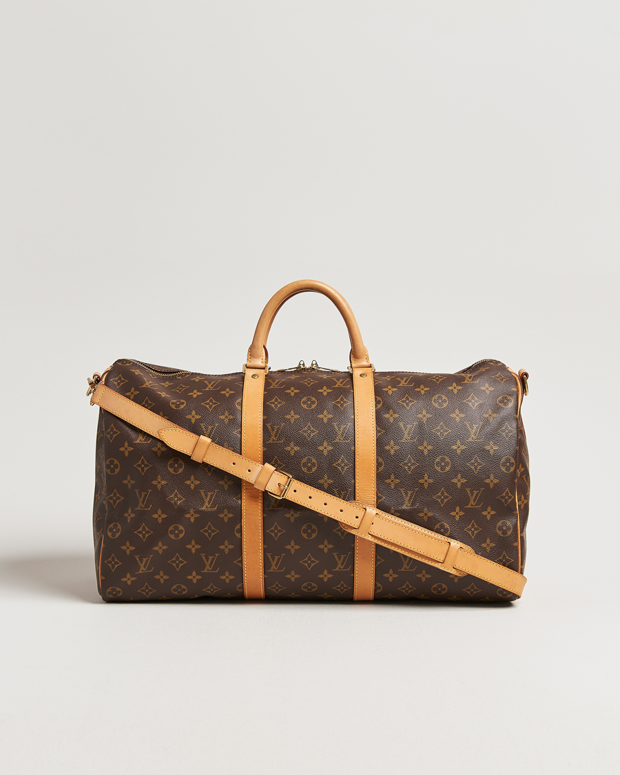 Herr | Pre-Owned & Vintage Bags | Louis Vuitton Pre-Owned | Keepall Bandoulière 50 Monogram