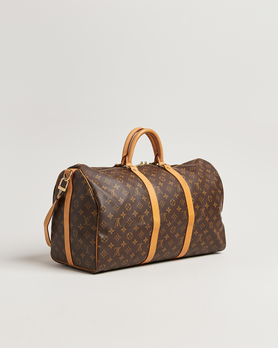 Herr | Pre-Owned & Vintage Bags | Louis Vuitton Pre-Owned | Keepall Bandoulière 50 Monogram