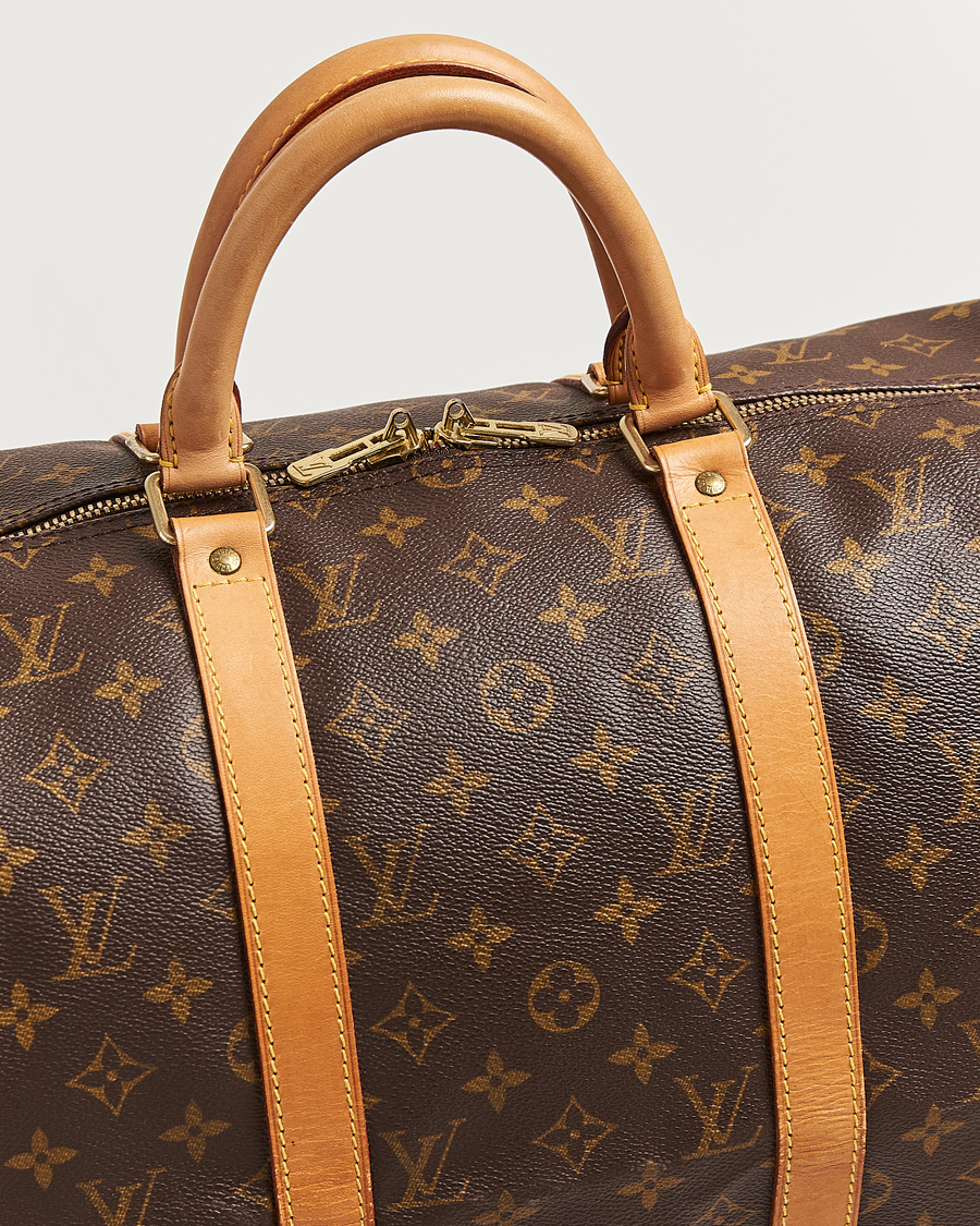 Herr | Pre-Owned & Vintage Bags | Louis Vuitton Pre-Owned | Keepall Bandoulière 50 Monogram