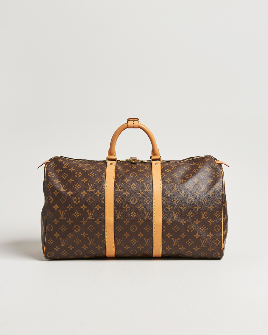 Herr | Pre-Owned & Vintage Bags | Louis Vuitton Pre-Owned | Keepall 50 Monogram