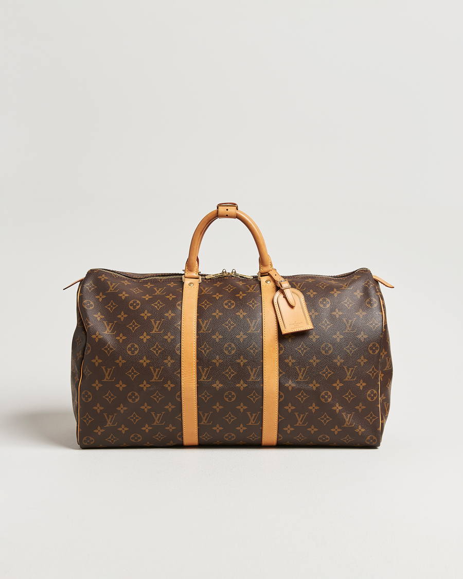 Herr | Pre-Owned & Vintage Bags | Louis Vuitton Pre-Owned | Keepall 50 Monogram