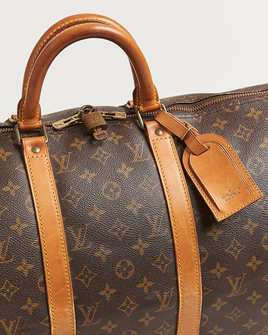 Herr | Pre-Owned & Vintage Bags | Louis Vuitton Pre-Owned | Keepall 50 Monogram