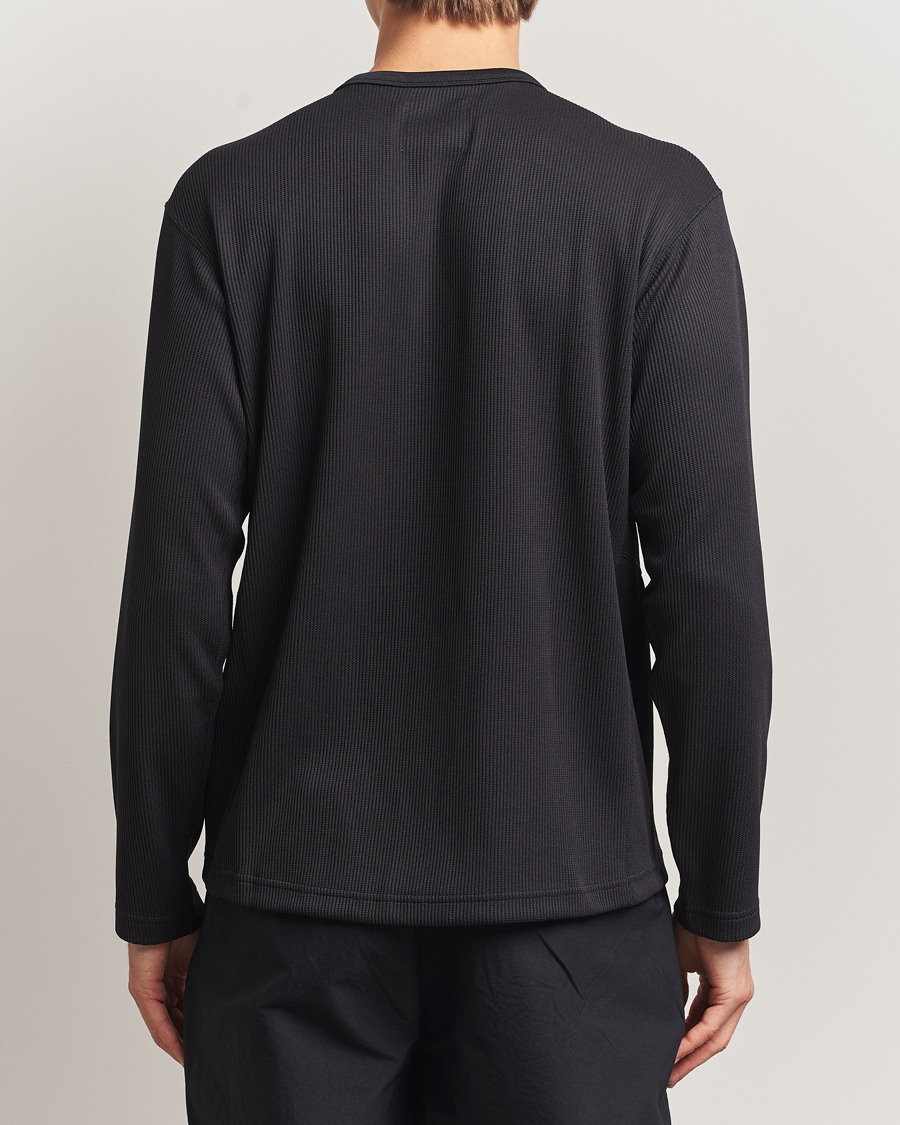 Herr | T-Shirts | Snow Peak | Dry Thermal Long Sleeve T-Shirt Black
