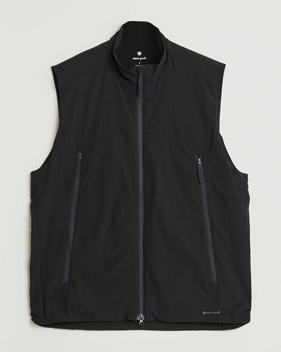 Herr | Västar | Snow Peak | Breathable Insulated Vest Black