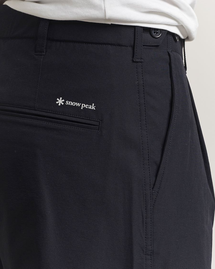 Herr | Byxor | Snow Peak | Water Repellent Pants Black