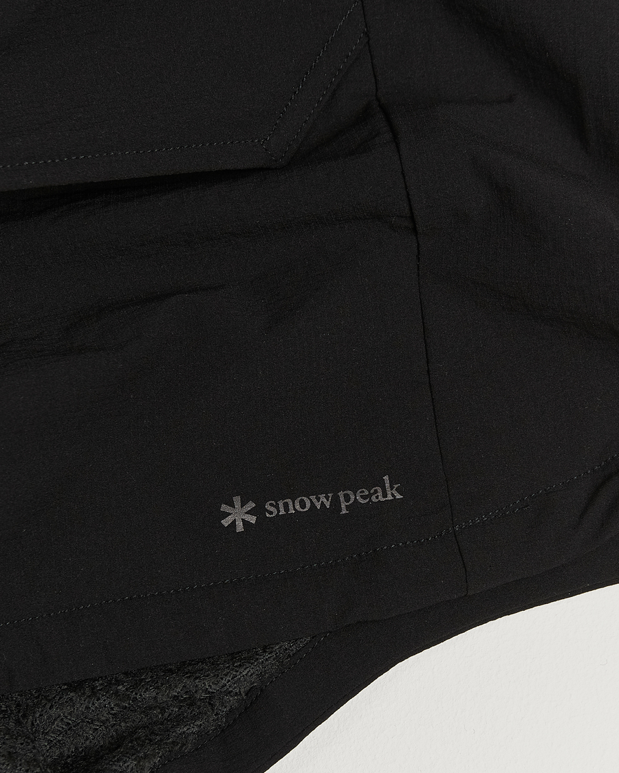 Herr | Halsdukar | Snow Peak | Breathable Insulated Neck Warmer Black
