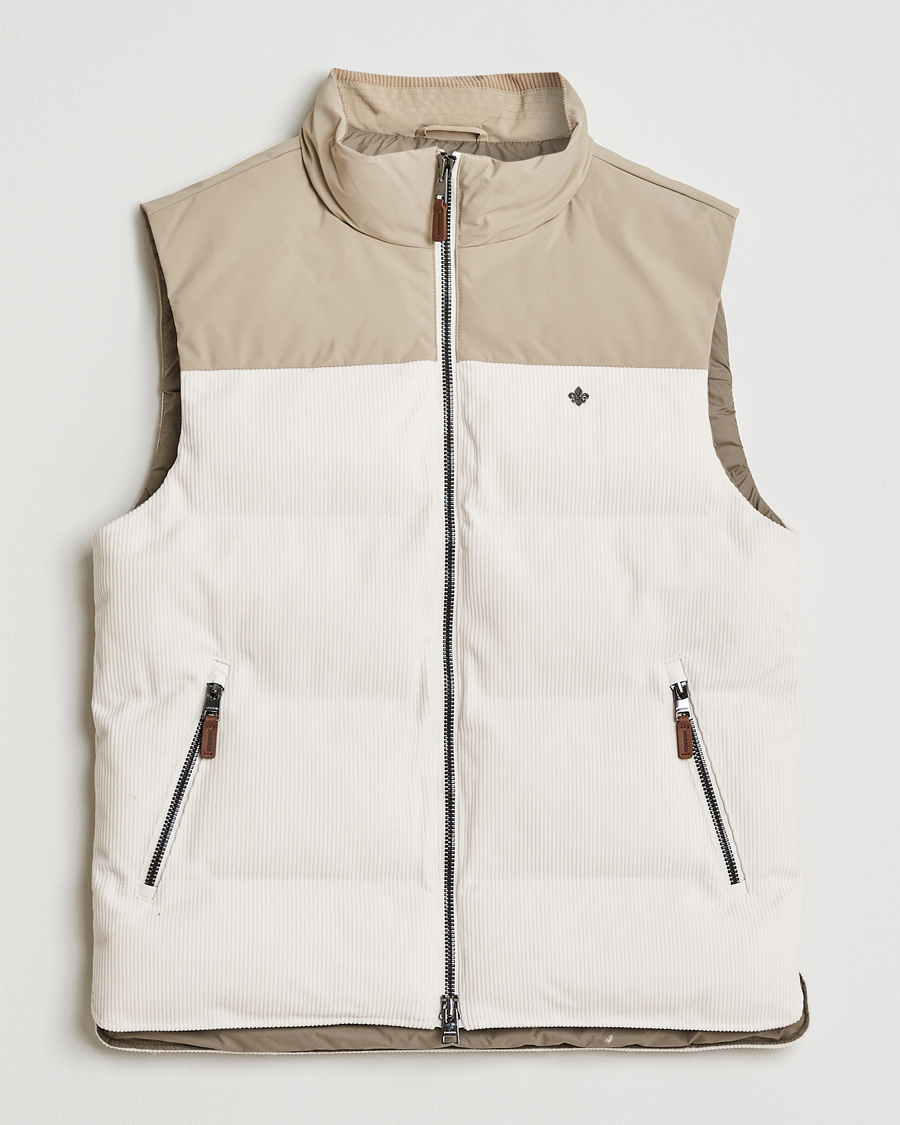 Herr | Västar | Morris | Catton Puffer Vest Off White