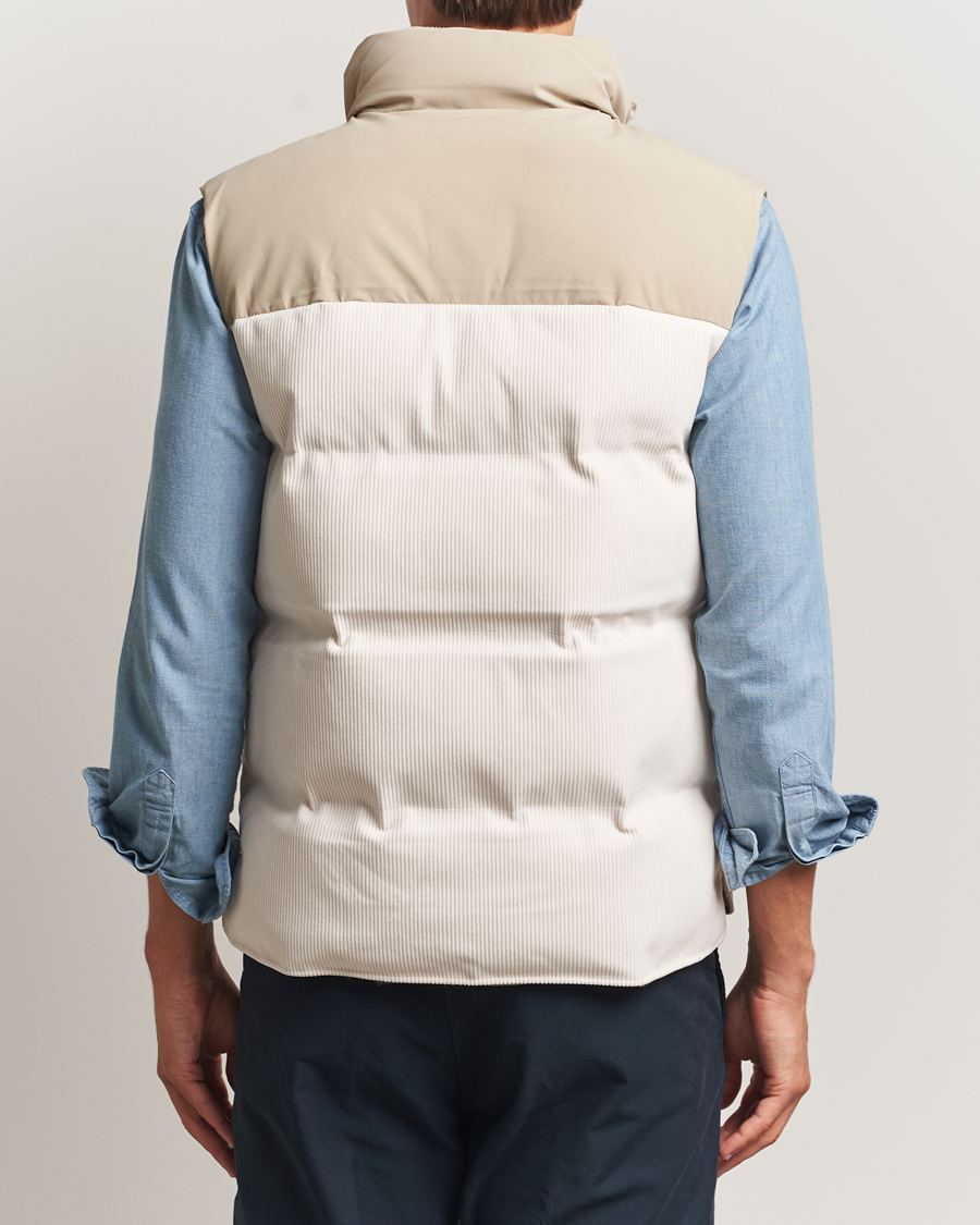 Herr | Västar | Morris | Catton Puffer Vest Off White