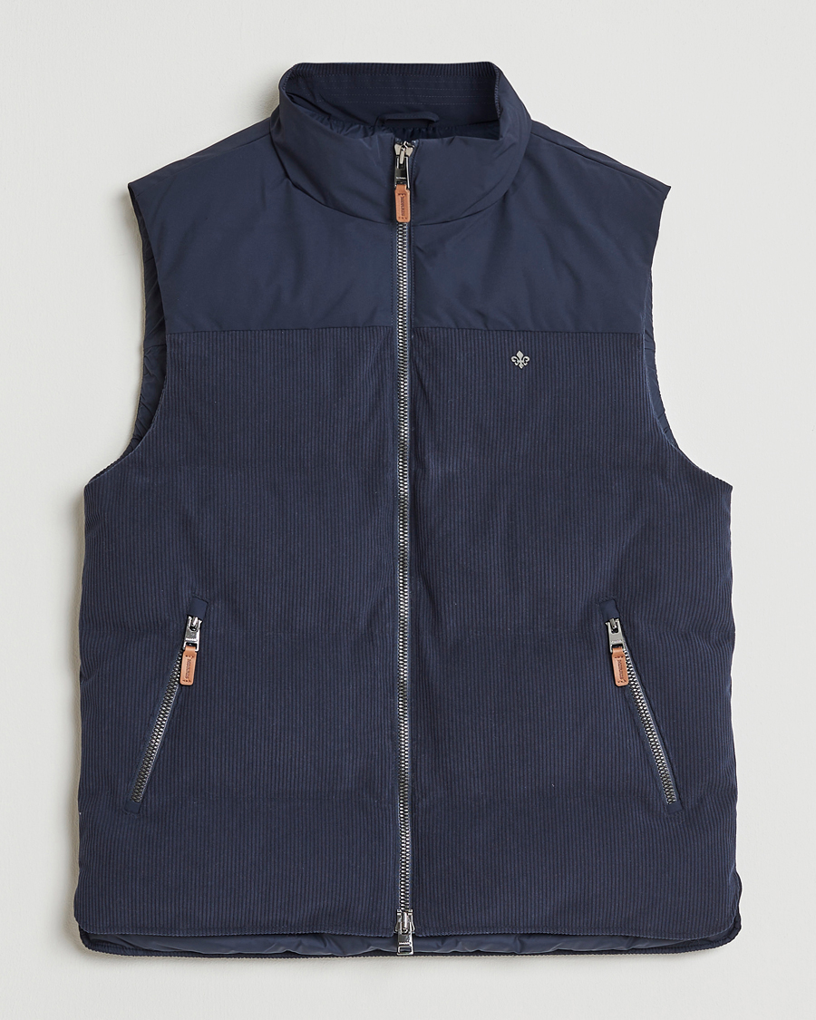 Herr | Västar | Morris | Catton Puffer Vest Navy