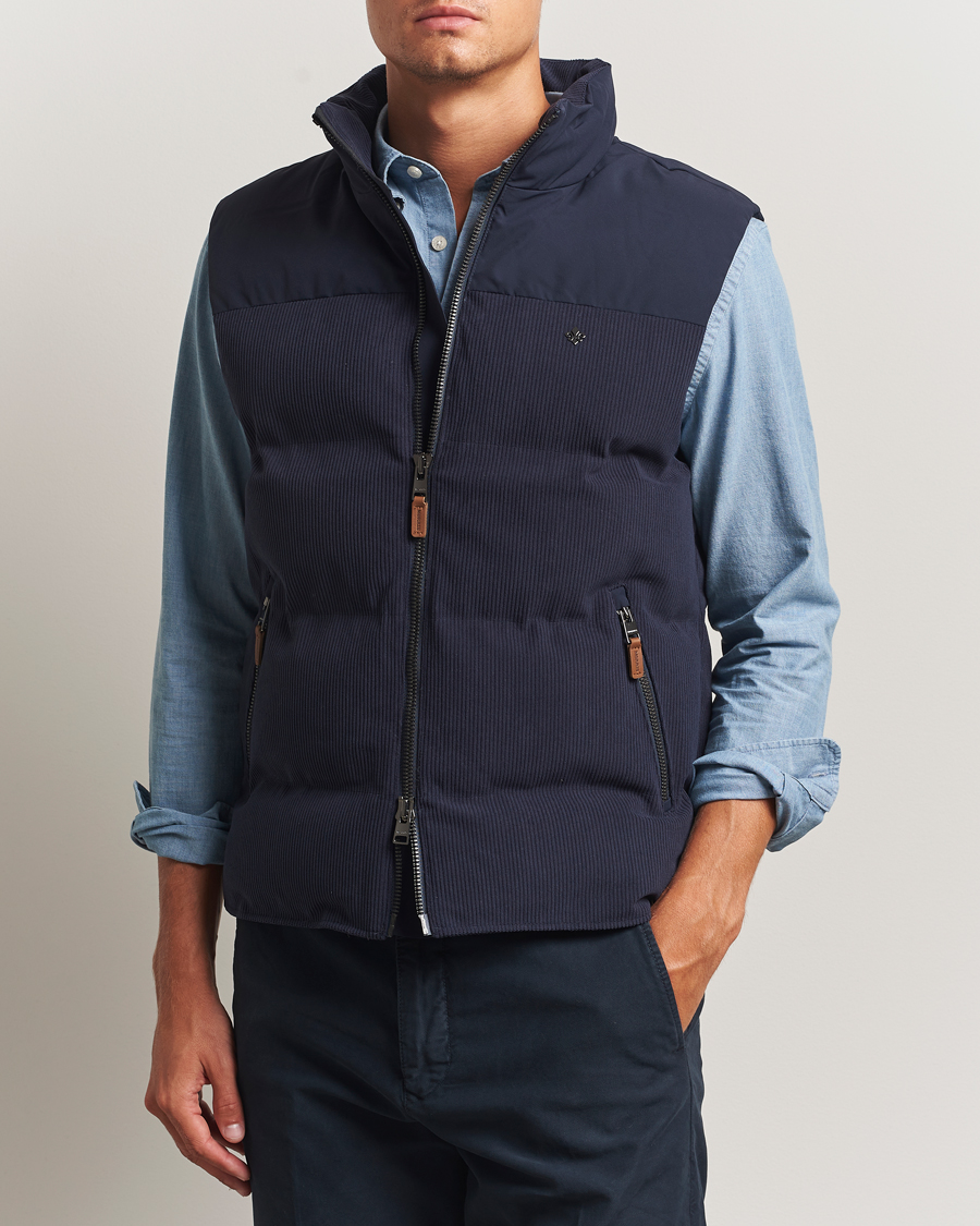 Herr | Västar | Morris | Catton Puffer Vest Navy