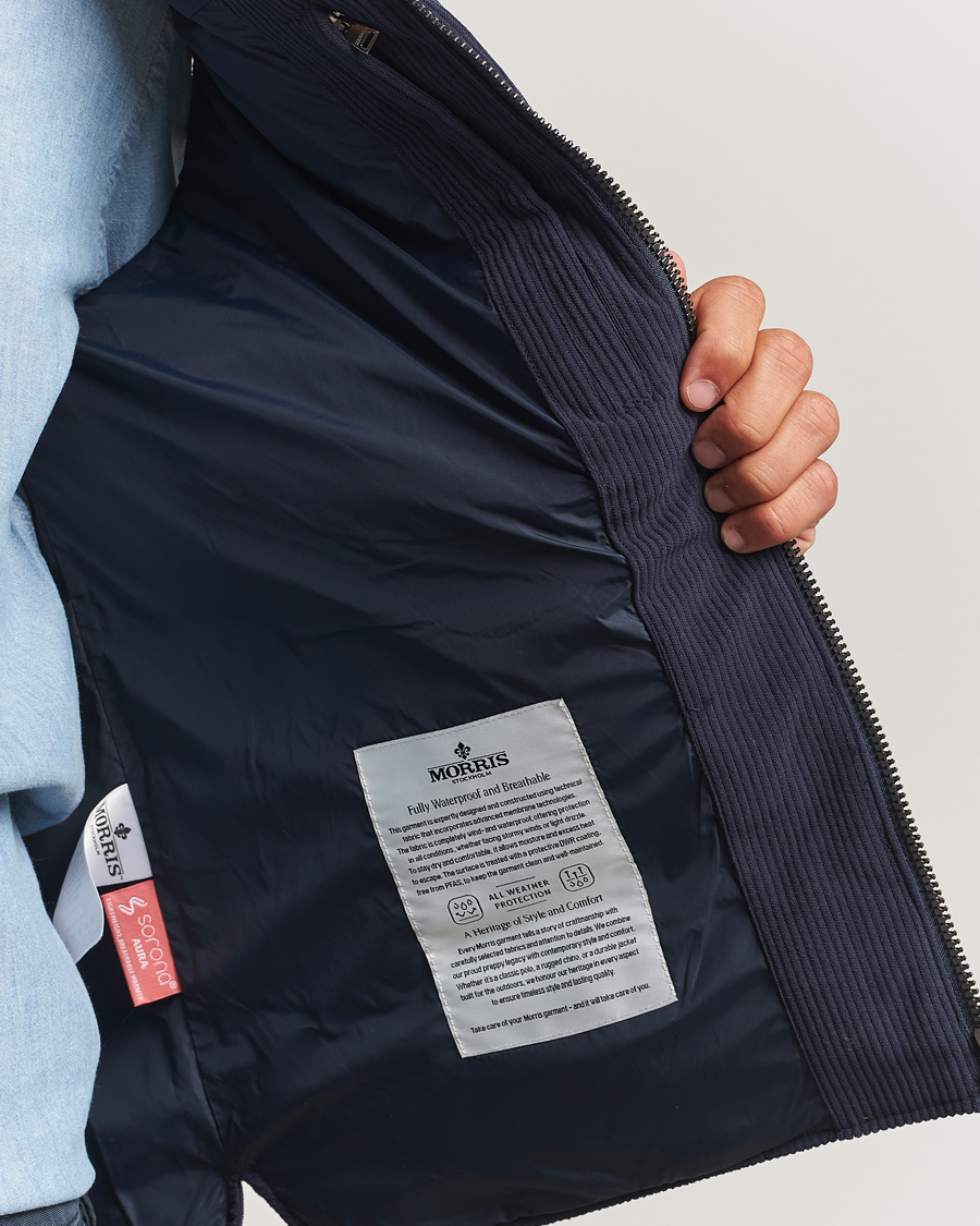 Herr | Västar | Morris | Catton Puffer Vest Navy