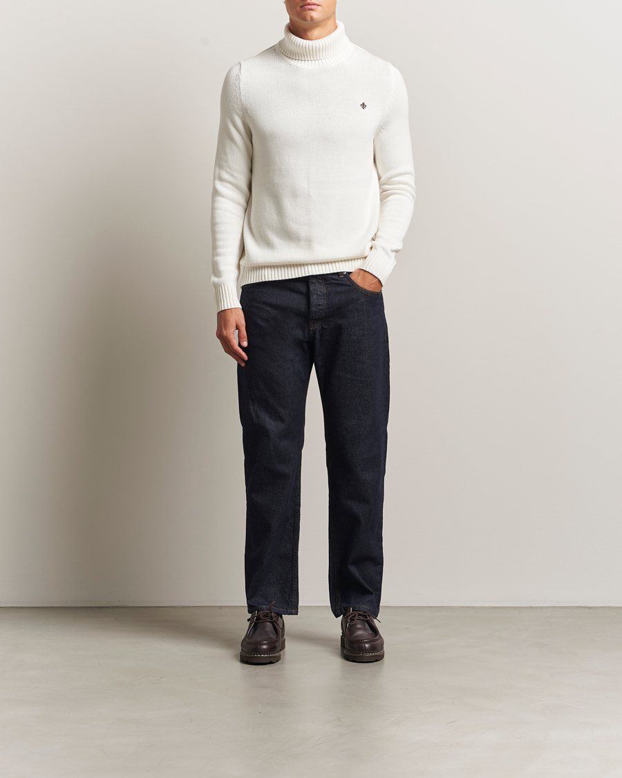 Herr | Tröjor | Morris | Howard Roller Neck Off White