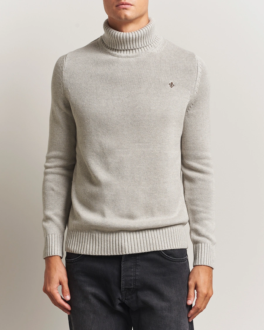 Herr | Tröjor | Morris | Howard Roller Neck Khaki