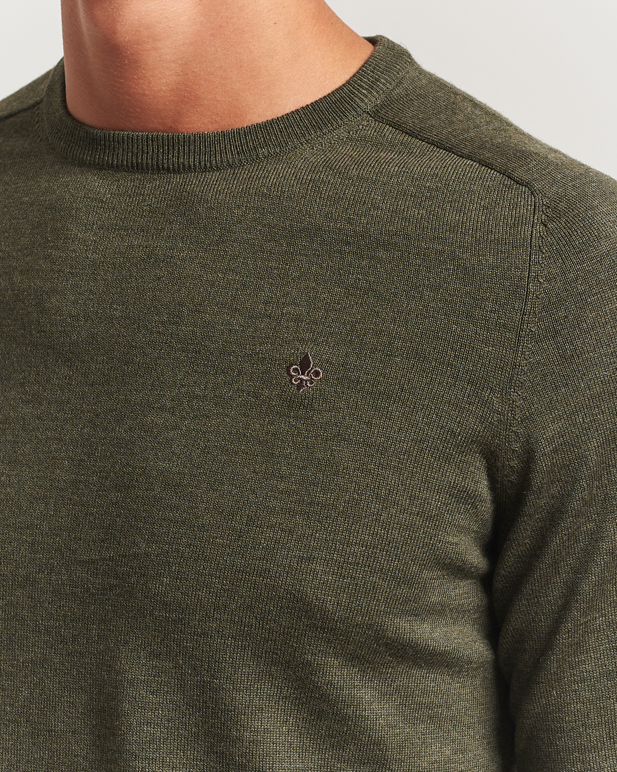 Herr | Tröjor | Morris | Merino O-Neck Olive