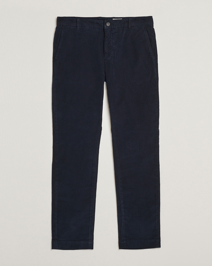 Herr | Byxor | Morris | Jeffrey Cord Chinos Navy