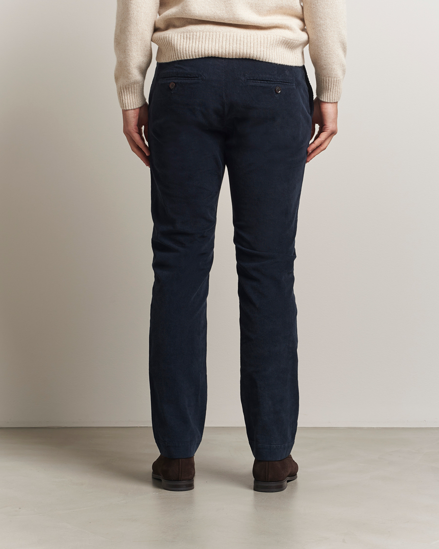 Herr | Byxor | Morris | Jeffrey Cord Chinos Navy