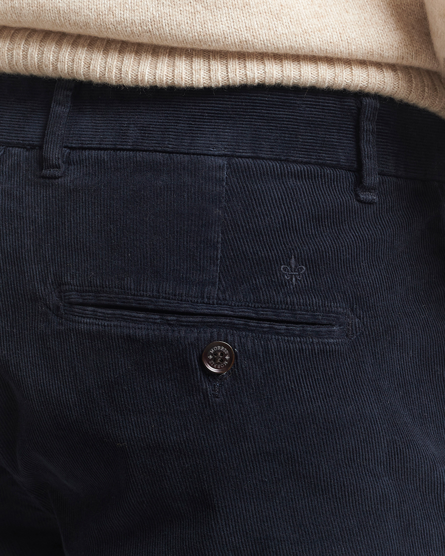 Herr | Byxor | Morris | Jeffrey Cord Chinos Navy