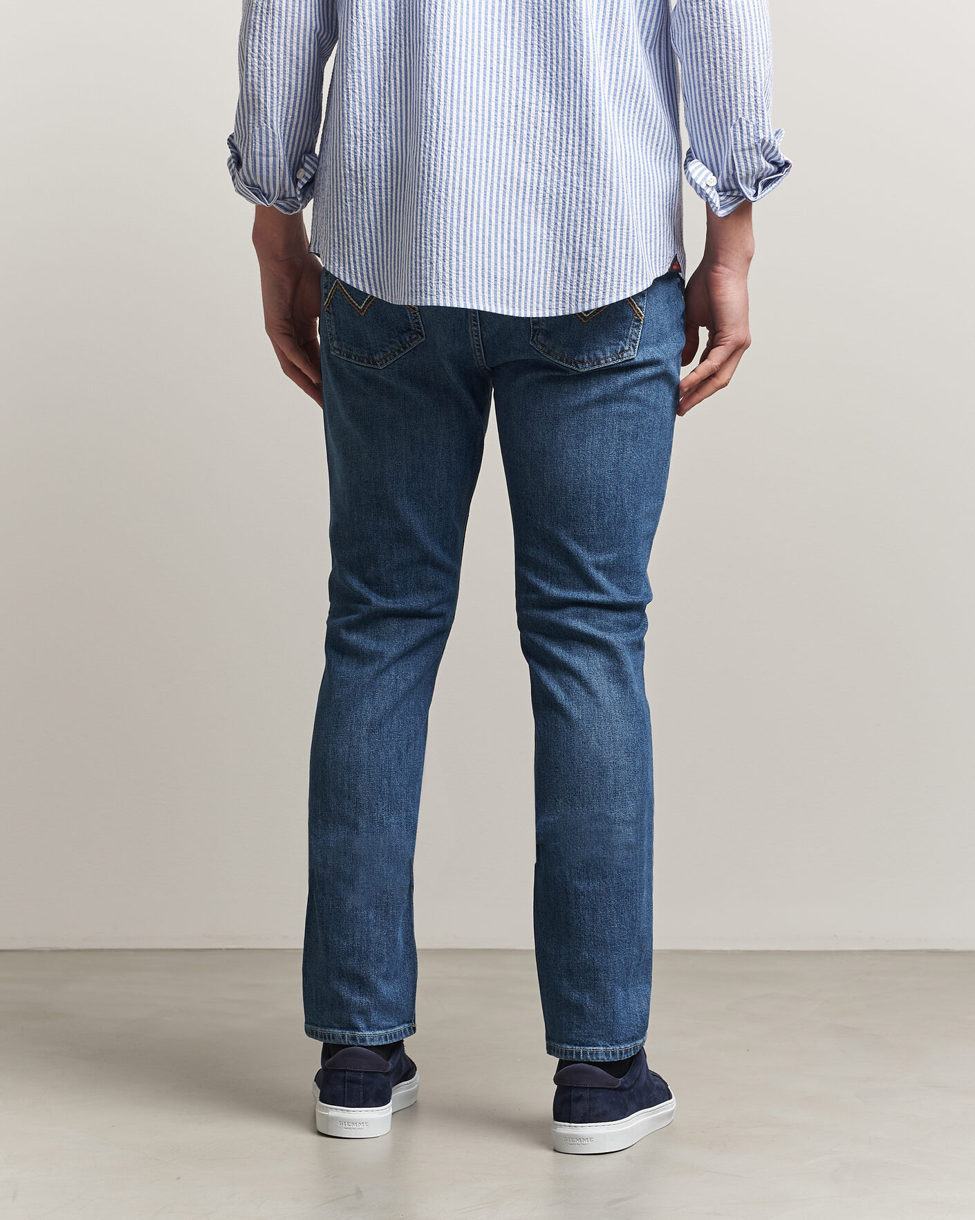 Herr | Jeans | Morris | Steve Stretch Jeans One Year Wash