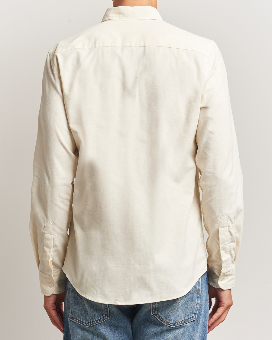 Herr | Skjortor | Morris | Douglas Corduroy Shirt Off White